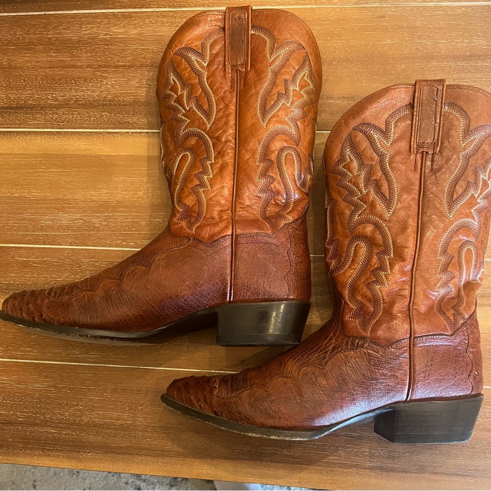 Men’s Dan Post Ostrich Boots